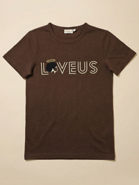 Chocolate Angel Embroidered Cotton Shirt