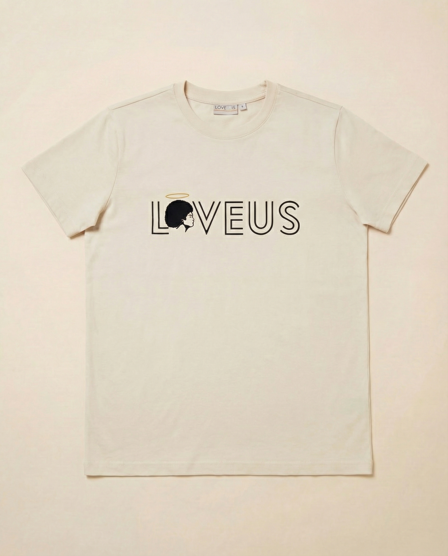 Ivory Angel Embroidered Cotton Shirt