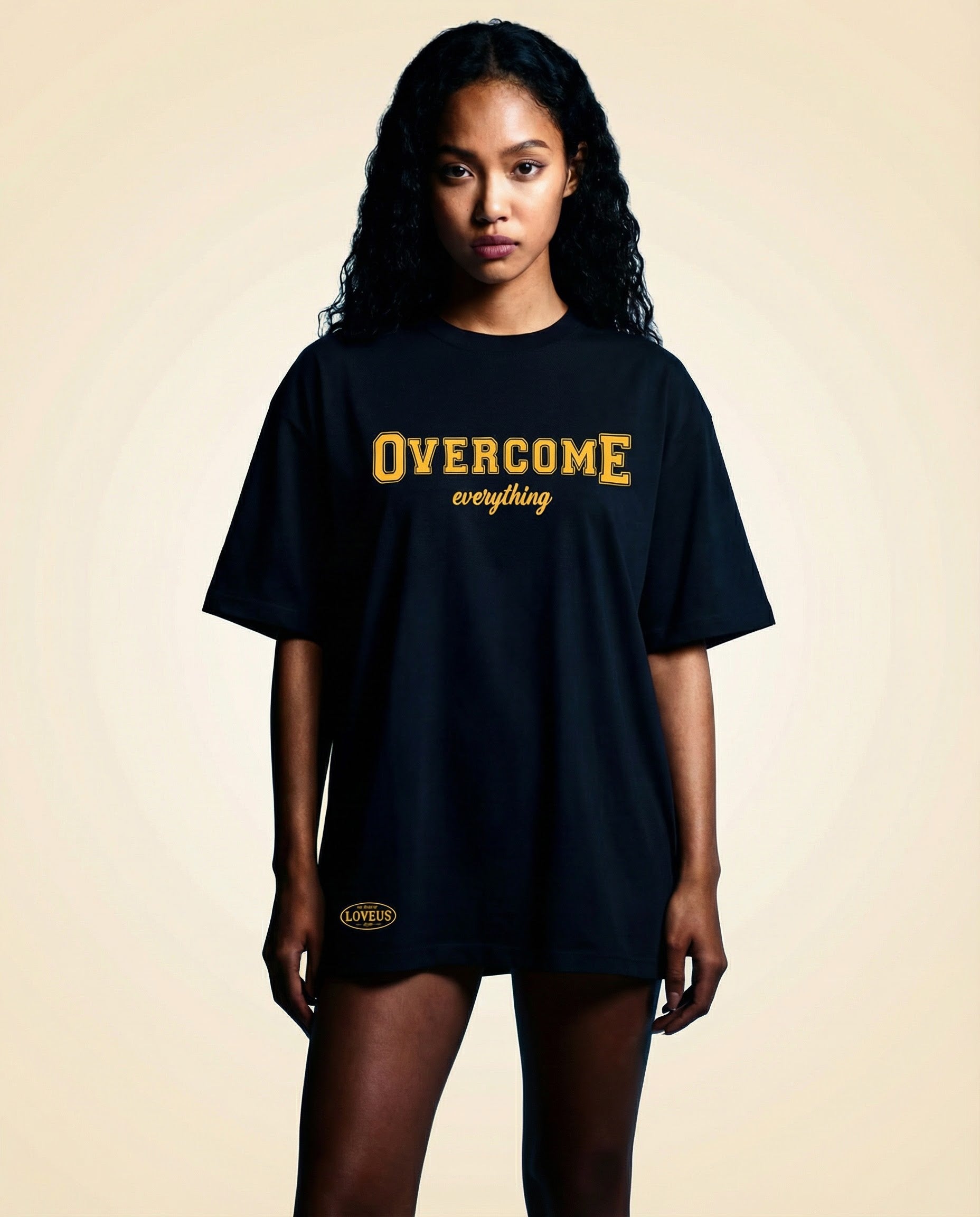 Overcome Everything Heavyweight Graphic Tee
